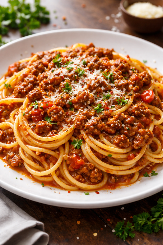 Recipe and shopping list in Receptly